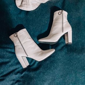 White Booties 👢